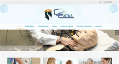 Desktop Screenshot of colegioexitus.com.br